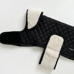 Cocopup Coats ❄️-LUXE Quilted Dog Coat - Midnight Black