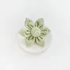 Cocopup Collar Flowers-LUXE Sage Heart Collar Flower