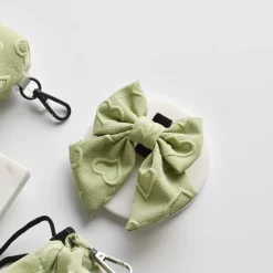 Cocopup Sailor Bow Ties-Luxe Sailor Bow Tie - Sage Heart