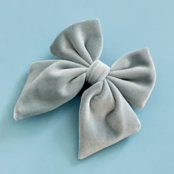 Cocopup Sailor Bow Ties | Personalised Sailor Bow Ties ð-Luxe Velvet Sailor Bow Tie - Baby Blue