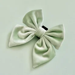 Cocopup Sailor Bow Ties | Personalised Sailor Bow Ties ð-Luxe Velvet Sailor Bow Tie - Sage