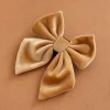 Cocopup Sailor Bow Ties | Personalised Sailor Bow Ties 🎀-Luxe Velvet Sailor Bow Tie - Mocha