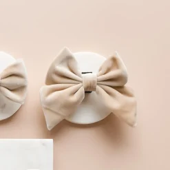 Cocopup Sailor Bow Ties-Luxe Velvet Sailor Bow Tie - Champagne