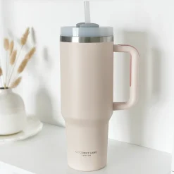 Cocopup Tumblers-Marshmallow Pink Stainless Steel Tumbler - By Coconut Lane