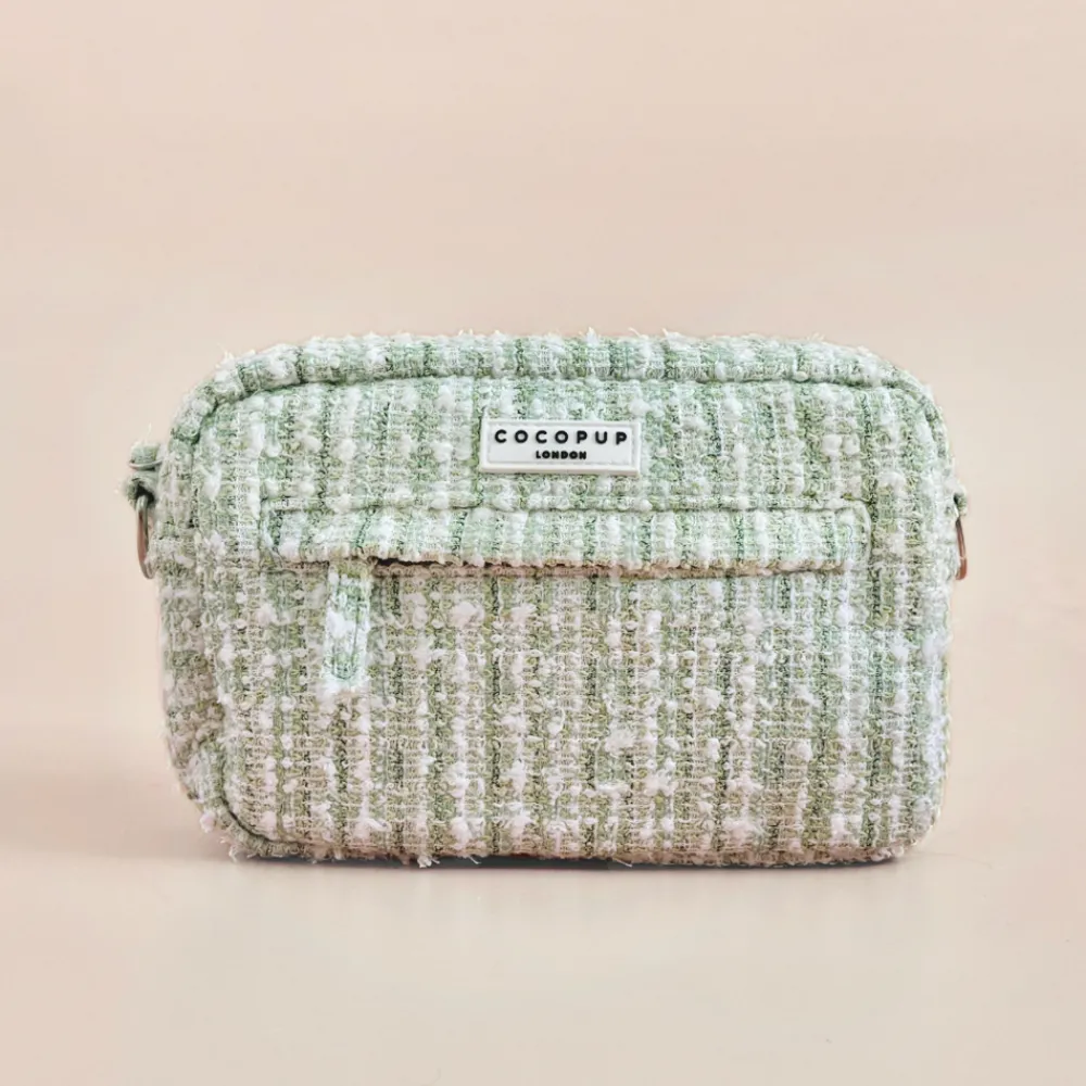 Cocopup Classic Bag Bundles-Matcha Textured Tweed Dog Walking Bag Bundle - Matcha Textured Tweed
