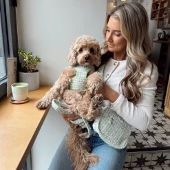 Cocopup Classic Bag Bundles-Matcha Textured Tweed Dog Walking Bag Bundle - Matcha Textured Tweed