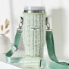Cocopup Tumbler Carry Cases-Matcha Textured Tweed Tumbler Carry Case by Coconut Lane