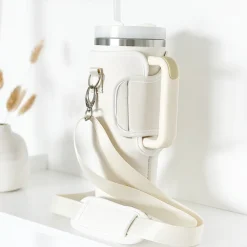 Cocopup Tumbler Carry Cases-Milky Coconut Tumbler Carry Case by Coconut Lane