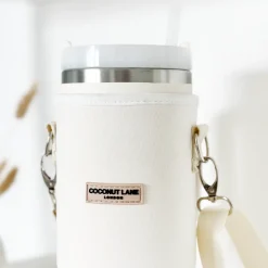 Cocopup Tumbler Carry Cases-Milky Coconut Tumbler Carry Case by Coconut Lane