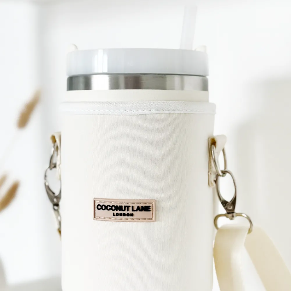 Cocopup Tumbler Carry Cases-Milky Coconut Tumbler Carry Case by Coconut Lane