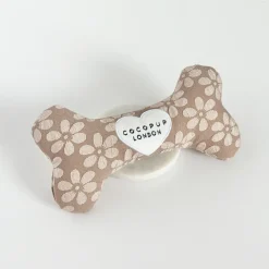 Cocopup Bone Toys 🦴-Mocha Flower Bone Toy