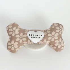 Cocopup Bone Toys 🦴-Mocha Flower Bone Toy