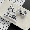 Cocopup Bandanas-Monochrome Spots Bandana