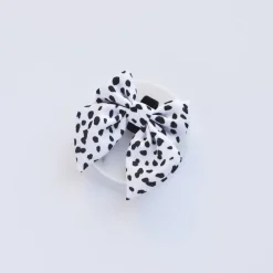 Cocopup Sailor Bow Ties-Monochrome Spots Sailor Bow Tie