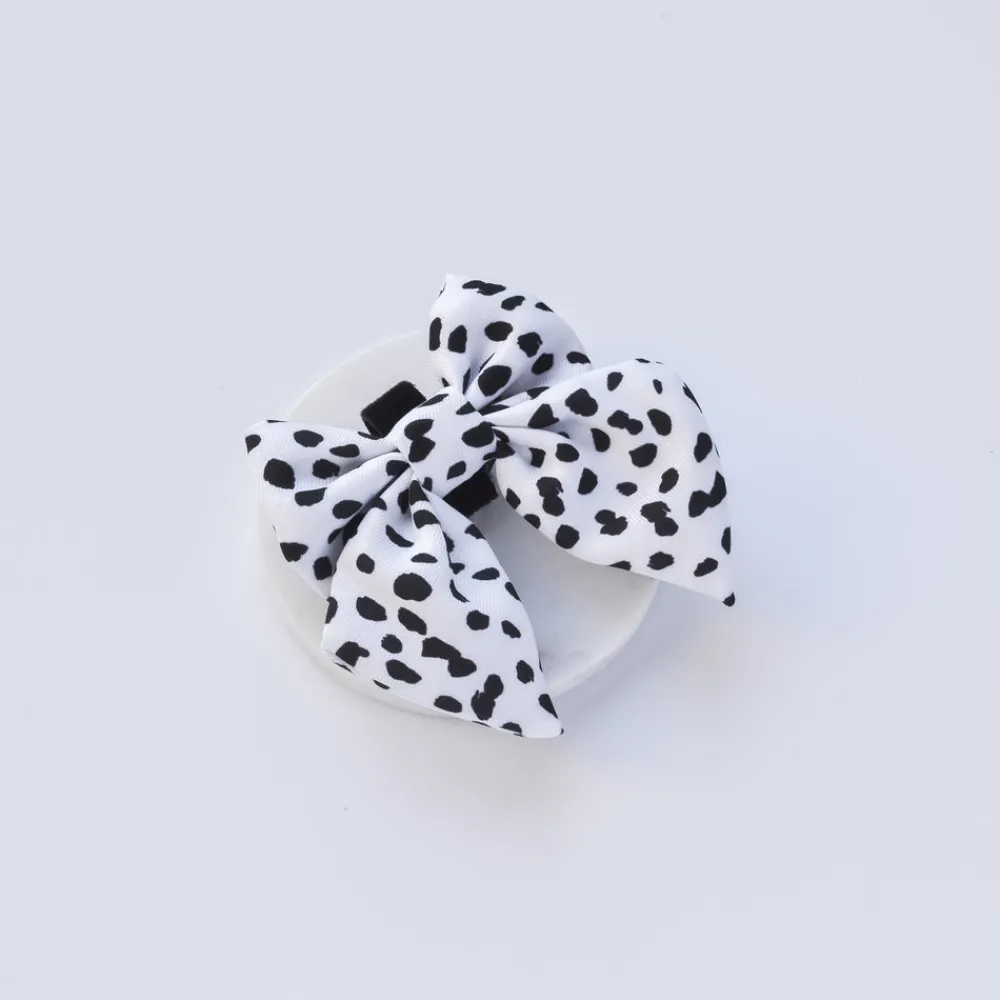 Cocopup Sailor Bow Ties-Monochrome Spots Sailor Bow Tie