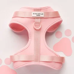 Cocopup Adjustable Neck Harnesses | Nakd D-Ring Harnesses-NAKD Adjustable Neck Harness - Candyfloss