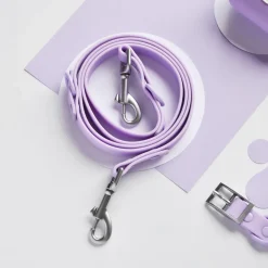 Cocopup Nakd D-Ring Harnesses | Nakd D-Ring Harness Bundles-NAKD Adjustable Neck Harness, Lead, Collar & Poop Bag Holder Bundle - Parma Violets