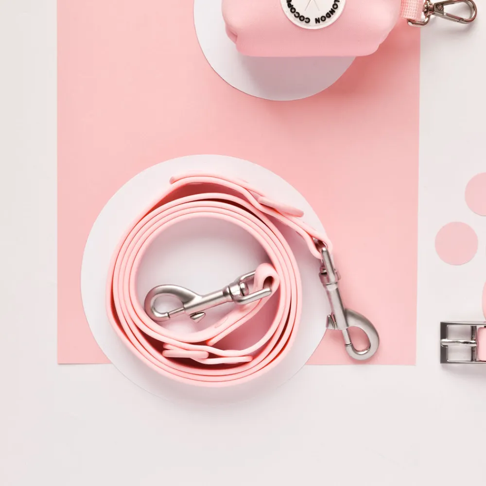 Cocopup Nakd D-Ring Harnesses | Nakd D-Ring Harness Bundles-NAKD Adjustable Neck Harness, Lead, Collar & Poop Bag Holder Bundle - Candyfloss