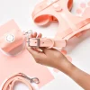 Cocopup Nakd Waterproof Collars | Collars-NAKD Collar - Peach Floof