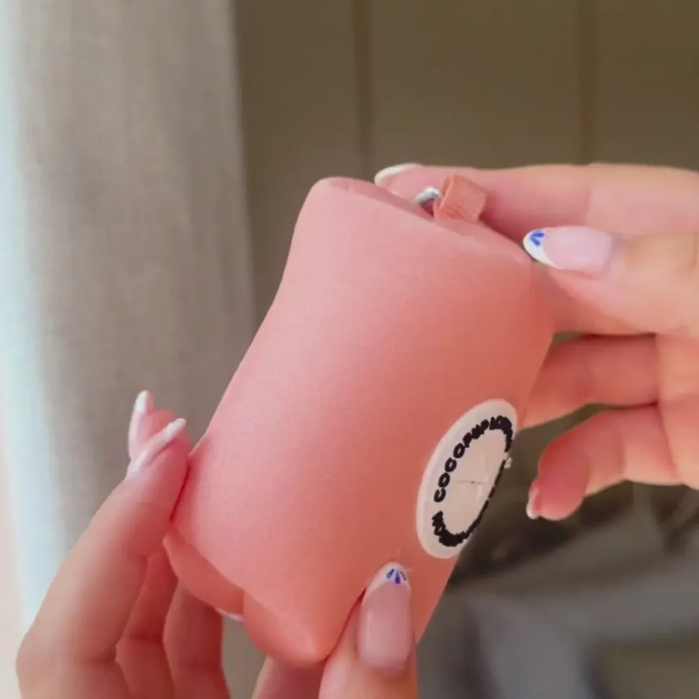 Cocopup Nakd Poop Bag Holders-NAKD Poop Bag Holder - Peach Floof
