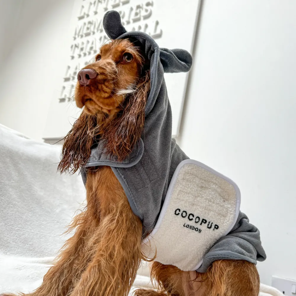 Cocopup Drying Robes ð§-Nelly the Elephant Drying Robe