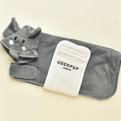 Cocopup Drying Robes 💧-Nelly the Elephant Drying Robe