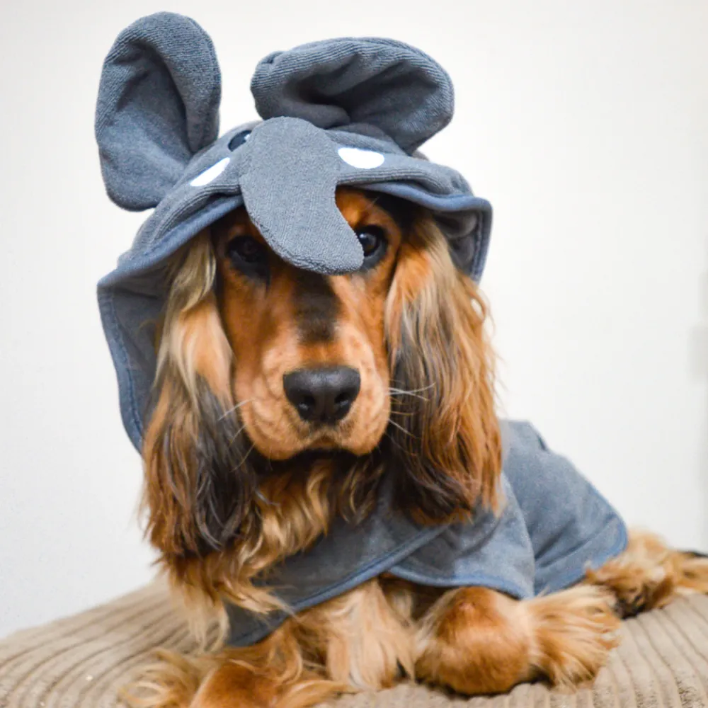 Cocopup Drying Robes ð§-Nelly the Elephant Drying Robe