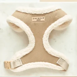 Cocopup Adjustable Harness Bundles-Nude Aviator Adjustable Neck Harness, Lead & Collar Bundle