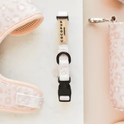 Cocopup Collars | Puppy Leads & Collars-Nude Chic Leopard COLLAR