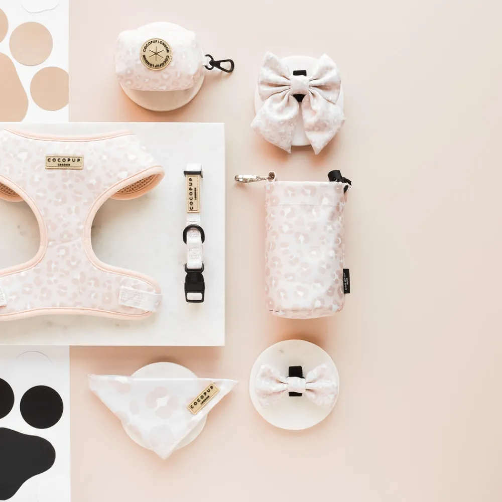 Cocopup Collars | Puppy Leads & Collars-Nude Chic Leopard COLLAR