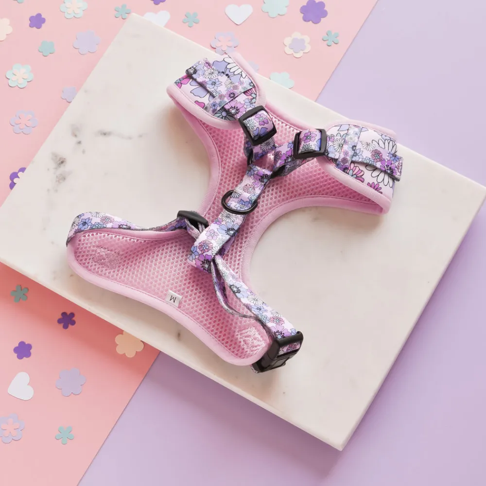 Cocopup Bandanas-Pastel Flowers Bandana