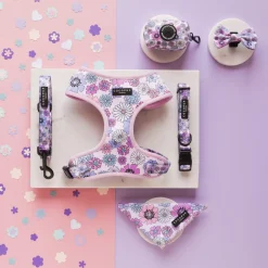 Cocopup Poop Bag Holders | Poop Bag Holders-Pastel Flowers Poop Bag Holder