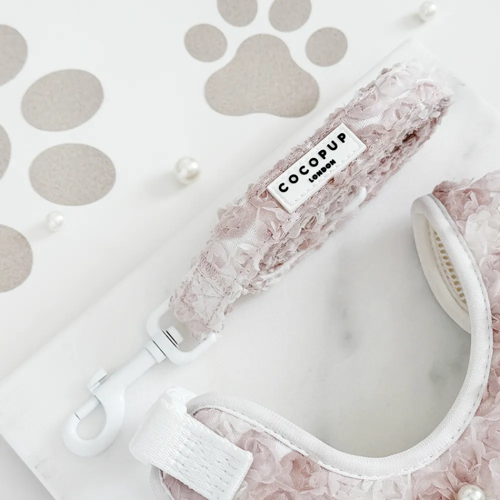 Cocopup Adjustable Harness Bundles | Special Occassion Harnesses ✨-Pearly Pup Adjustable Neck Harness, Lead & Collar Bundle