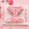 Cocopup Adjustable Harness Bundles | Special Occassion Harnesses ✨-Peony Pup Adjustable Neck Harness, Lead & Collar Bundle