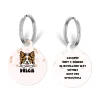 Cocopup Personalised Id Tags-Personalised Dog Cartoon ID Tag - Thea Teddy