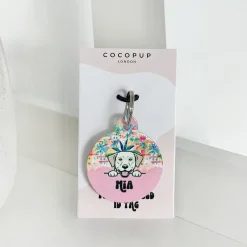 Cocopup Personalised Id Tags-Personalised Dog Cartoon ID Tag - Portofino Pup