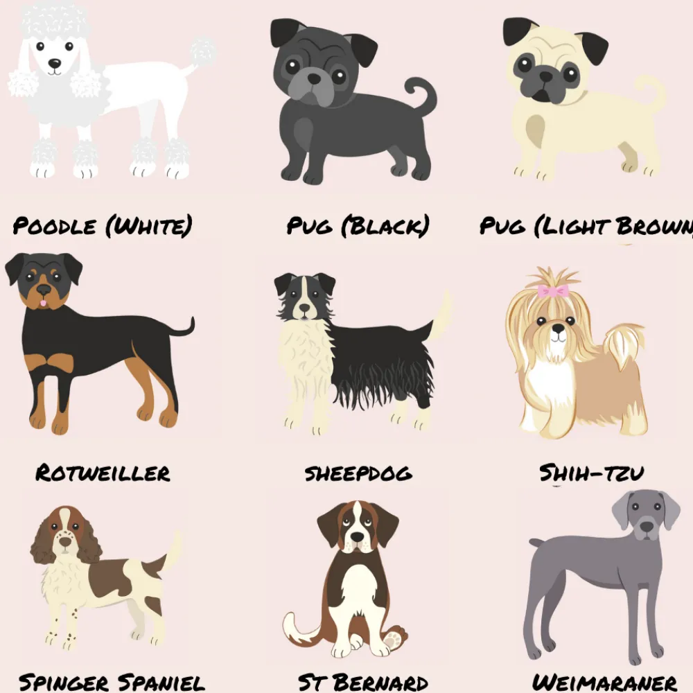 Cocopup Tough Phone Cases-Personalised Dog Phone Case - Choose Your Breed