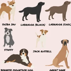 Cocopup Tough Phone Cases-Personalised Dog Phone Case - Choose Your Breed