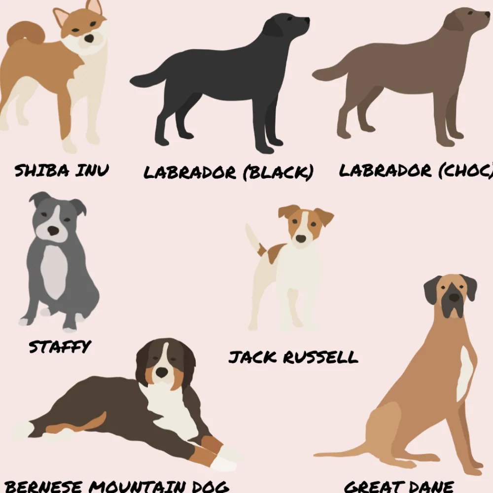 Cocopup Tough Phone Cases-Personalised Dog Phone Case - Choose Your Breed