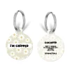 Cocopup Personalised Id Tags-Personalised Text ID Tag - Daisy Chain