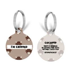 Cocopup Personalised Id Tags-Personalised Text ID Tag - Harold the Highland Cow