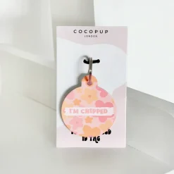 Cocopup Personalised Id Tags-Personalised Text ID Tag - Summer Bloom
