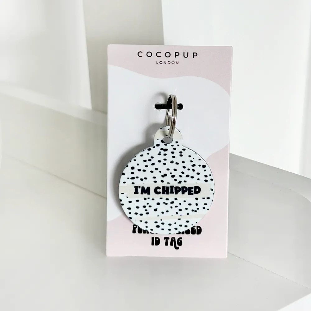 Cocopup Personalised Id Tags-Personalised Text ID Tag - Dalmatian