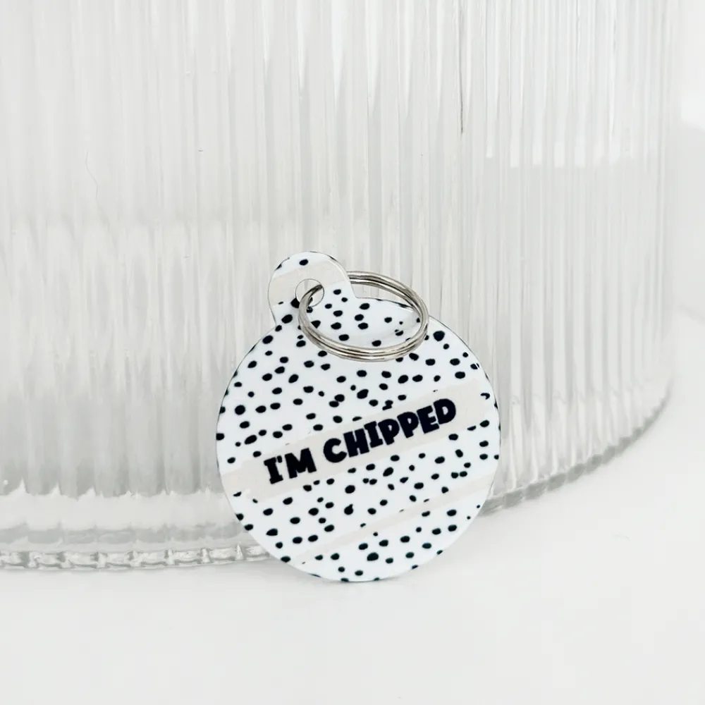 Cocopup Personalised Id Tags-Personalised Text ID Tag - Dalmatian