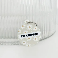 Cocopup Personalised Id Tags-Personalised Text ID Tag - Daisy Chain