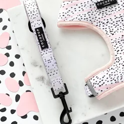 Cocopup Leads-Pink Dalmatian Lead