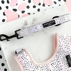 Cocopup Leads | Puppy Leads & Collars-Pink Dalmatian Lead - Puppy