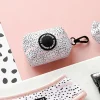 Cocopup Poop Bag Holders | Poop Bag Holders-Pink Dalmatian Poop Bag Holder
