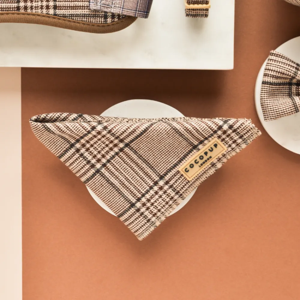 Cocopup Bandanas-Pup Plaid Bandana
