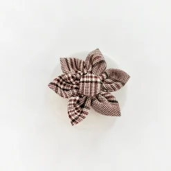 Cocopup Collar Flowers | Collar Flowers-Pup Plaid Collar Flower